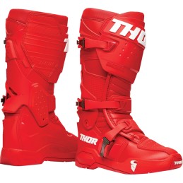 Botas MX Thor Radial rojas