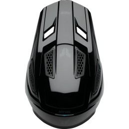 Casco Thor Fleet Blackout negro brillo - 0110-9387