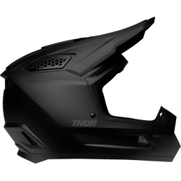 Casco Thor Fleet Blackout negro mate