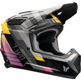 Casco Thor Fleet Camber negro / magenta