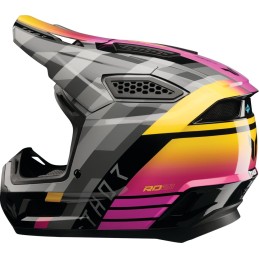 Casco Thor Fleet Camber negro / magenta