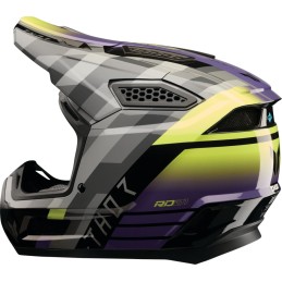 Casco Thor Fleet Camber negro / púrpura