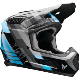 Casco Thor Fleet Camber negro / turquesa