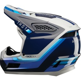 Casco Thor Fleet Defy azul / gris