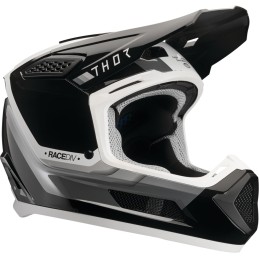 Casco Thor Fleet Defy negro / blanco
