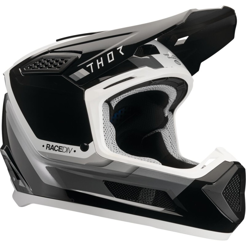 Casco Thor Fleet Defy negro / blanco