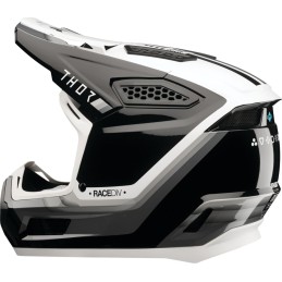 Casco Thor Fleet Defy negro / blanco