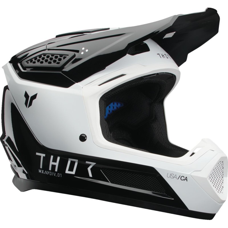Casco Thor Fleet Storm negro / blanco