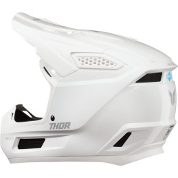 Casco Thor Fleet Whiteout blanco brillo