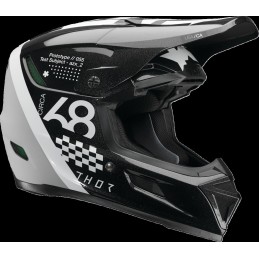 Casco Thor Reflex Sport Riot negro / blanco