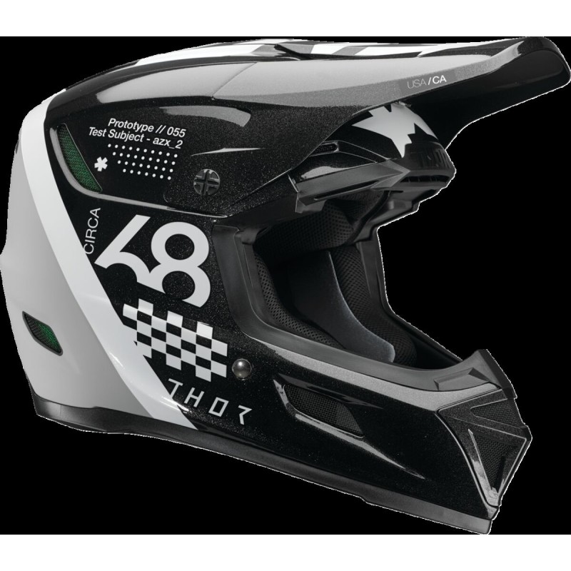Casco Thor Reflex Sport Riot negro / blanco