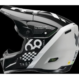 Casco Thor Reflex Sport Riot negro / blanco