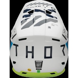 Casco Thor Reflex Sport Strike azul marino / amarillo flúor