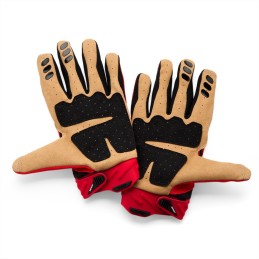 Guantes 100% Airmatic rojos/negros