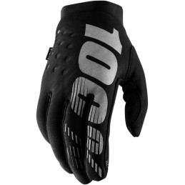 Guantes de invierno 100% Brisker negros/grises