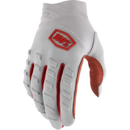 Guantes 100% Airmatic plata