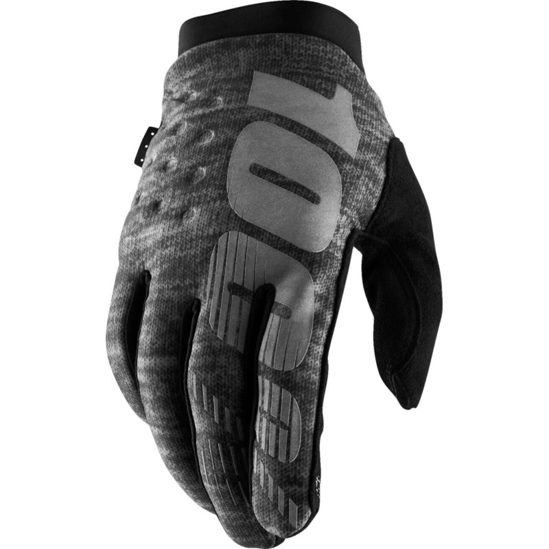 Guantes de invierno 100% Brisker grises
