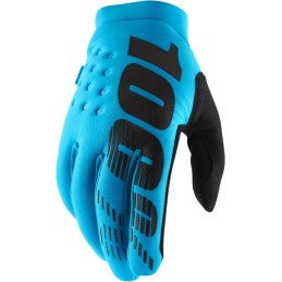 Guantes de invierno 100% Brisker turquesas