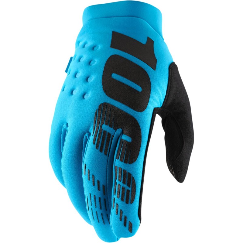 Guantes de invierno 100% Brisker turquesas