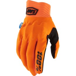 Guantes 100% Cognito naranjas flúor