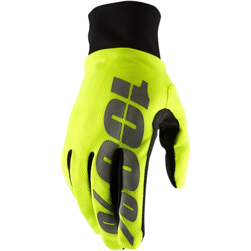 Guantes impermeables 100% Hydro amarillos