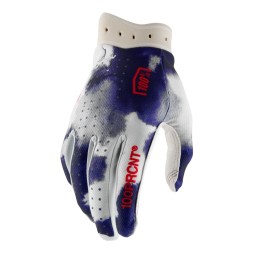 Guantes 100% Itrack azules/blancos