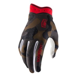 Guantes 100% Itrack camuflaje