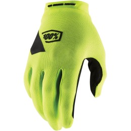 Guantes 100% Ridecamp amarillos