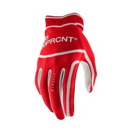 Guantes 100% Ridefit rojos