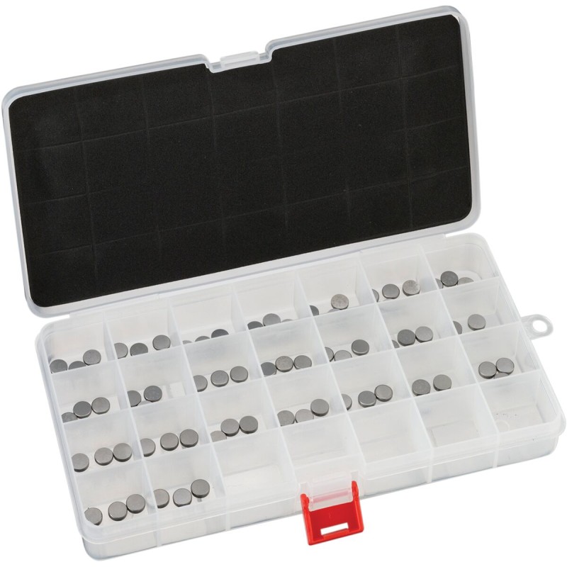 Kit de pastillas de reglaje de válvulas 7.48 mm acero laminado Moose Racing