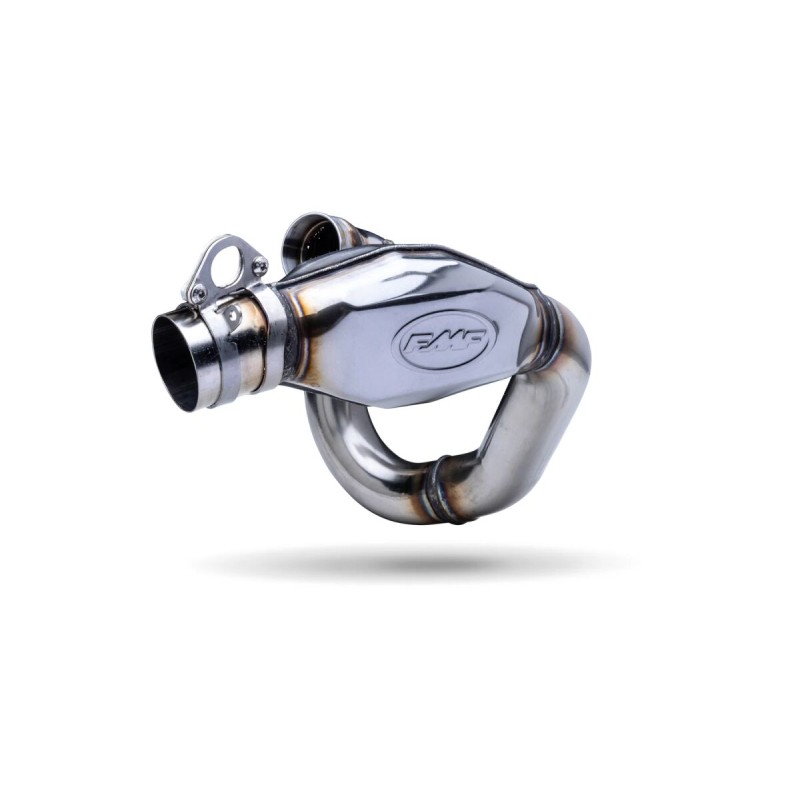 Colector MegaBomb FMF de acero inoxidable con tubo intermedio - 045605