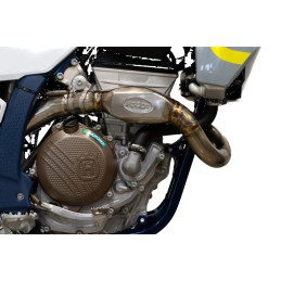 Colector MegaBomb FMF de acero inoxidable con tubo intermedio - 045605
