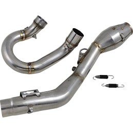 Colector MegaBomb FMF de acero inoxidable con tubo intermedio - 045643