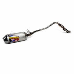 Escape completo FMF Factory 4.1 silencioso aluminio con tapa de acero inoxidable y colector PowerBomb