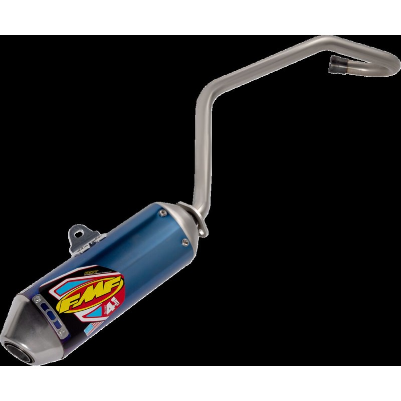 Escape completo FMF Factory 4.1 con silencioso de titanio anodizado y colector de acero inoxidable