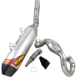 Escape completo FMF Factory 4.1 RCT con silencioso de aluminio y colector MegaBomb acero inoxidable - 045636