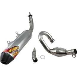 Escape completo FMF Factory 4.1 RCT con silencioso de aluminio y colector MegaBomb acero inoxidable - 045638