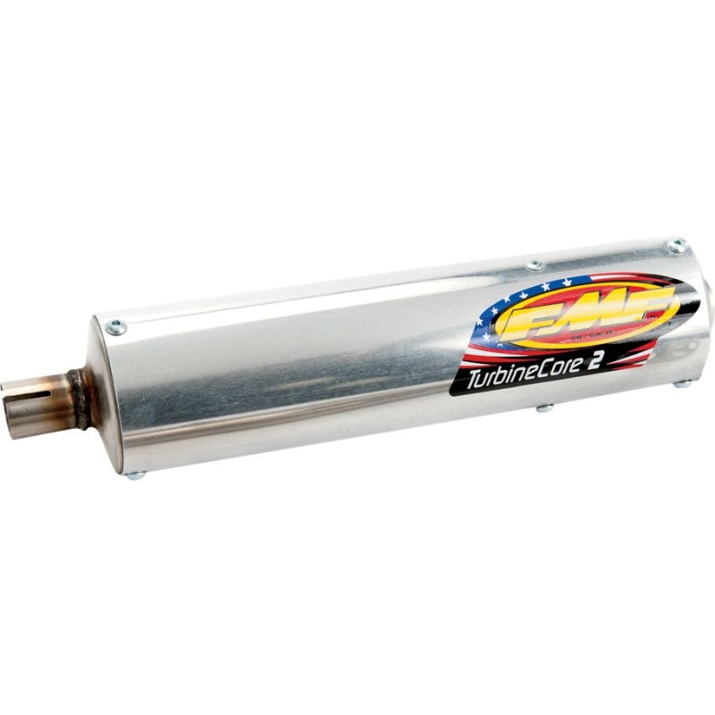 Silencioso universal FMF con apagachispas 28,6 mm para 80-125 cc