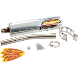 Silencioso universal FMF con apagachispas 28,6 mm para 80-125 cc
