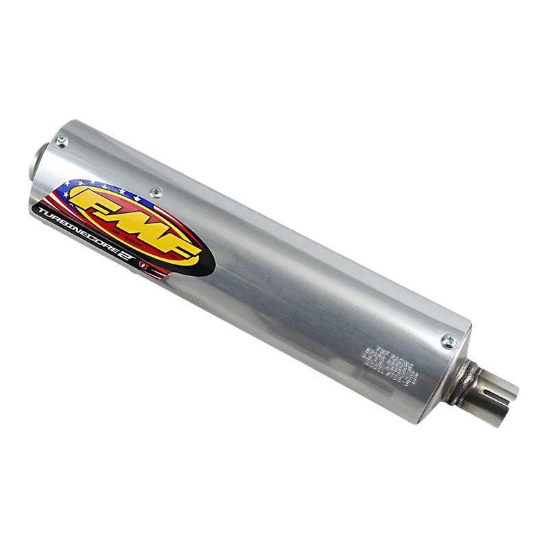 Silencioso universal FMF con apagachispas 31,8 mm para 200-500 cc