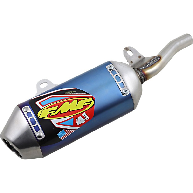 Silencioso FMF Factory 4.1 de titanio anodizado Honda CRF - 041593