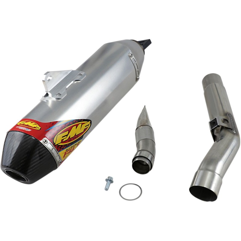 Silencioso FMF Factory 4.1 RCT de acero inoxidable y aluminio con tapa de carbono - 042374