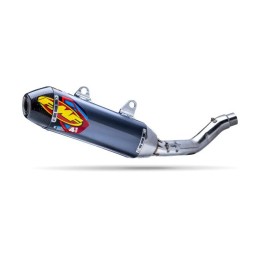 Silencioso FMF Factory 4.1 RCT de aluminio y acero inoxidable con tapa de carbono KTM EXC