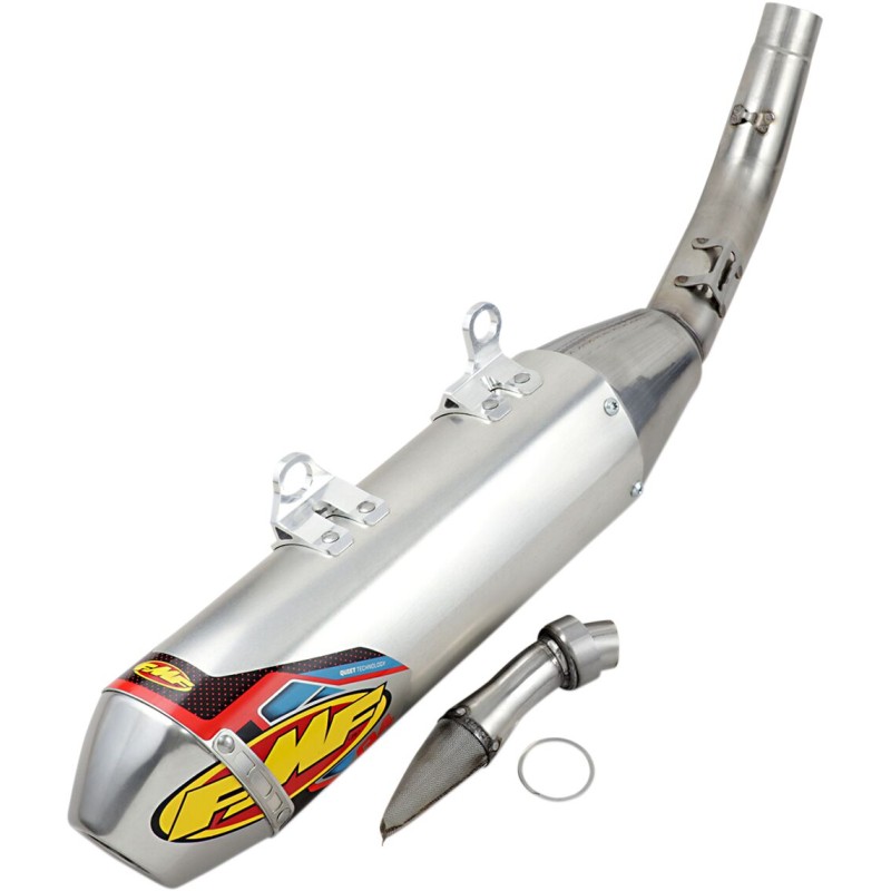 Silencioso FMF Q4 Hex con apagachispas - 045627