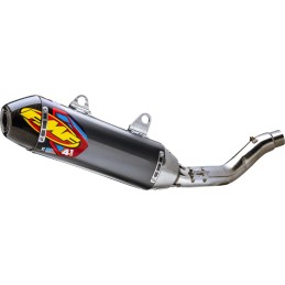 Silencioso FMF Factory 4.1 RCT de aluminio y acero inoxidable con tapa de carbono - 045694