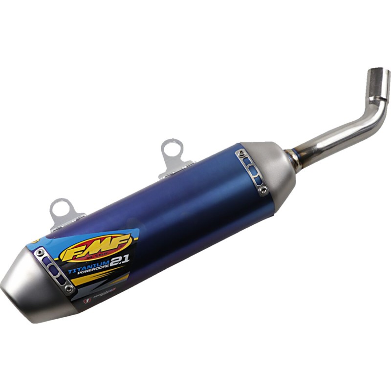 Silencioso FMF PowerCore 2.1 corto de titanio