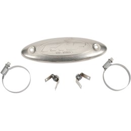 Protector térmico universal de colector de titanio FMF