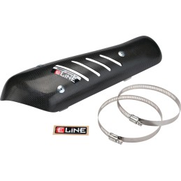Protector de silencioso de carbono Moose Racing