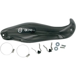 Protector de escape de fibra de carbono FMF MegaBomb 4 tiempos Yamaha YZ-F / WR-F Moose Racing