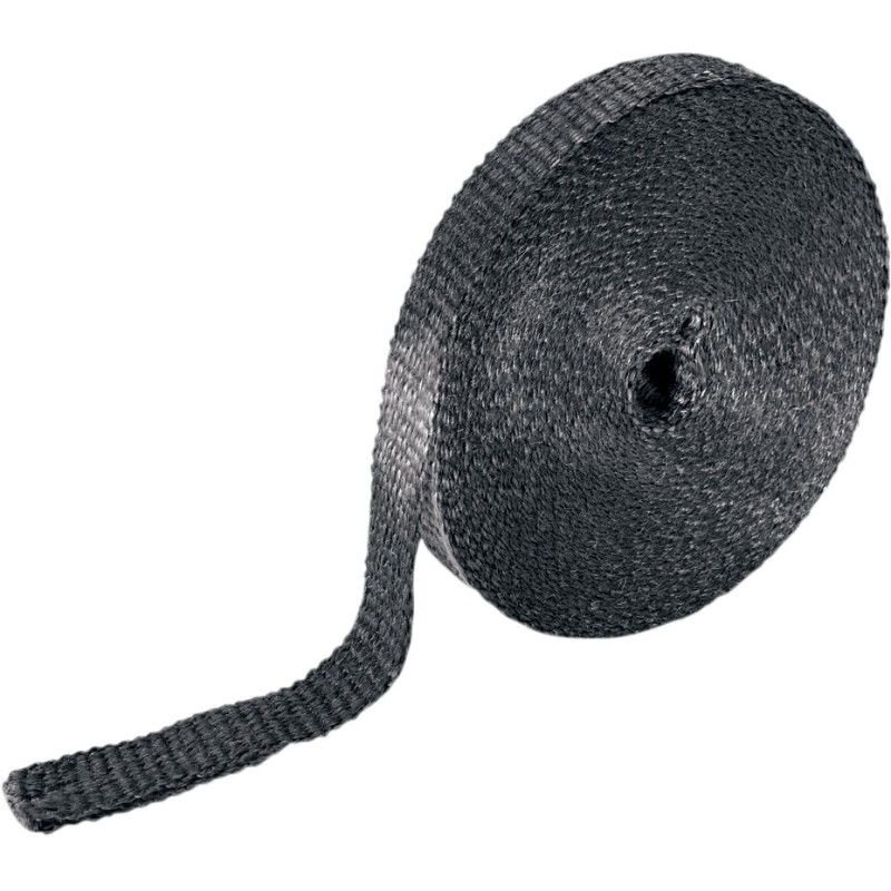 Venda térmica de escape 1 pulgada x 50 pies negra Moose Racing